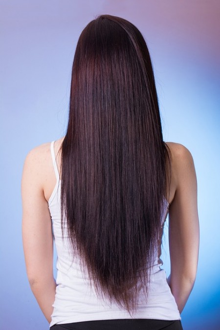 cheveux lissés